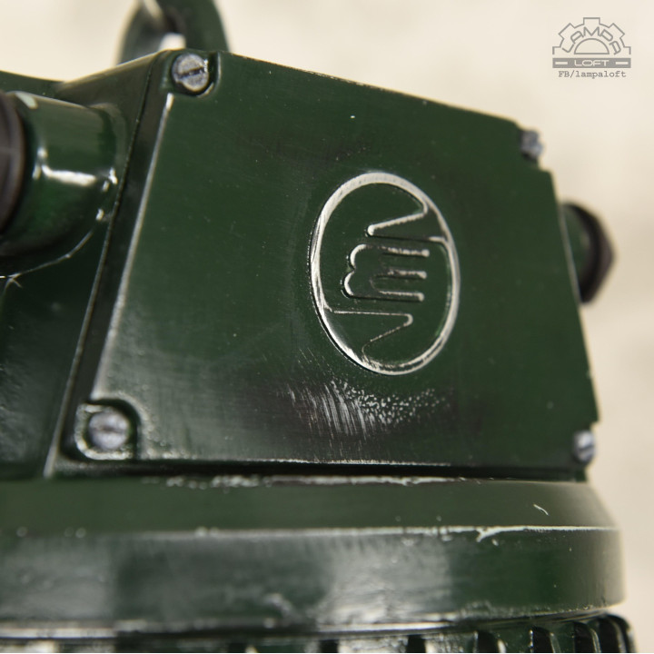 Lampy emaliowane z lat 80'