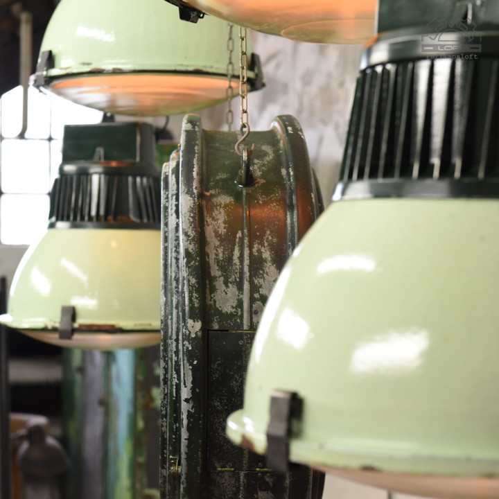 Lampy emaliowane z lat 80'