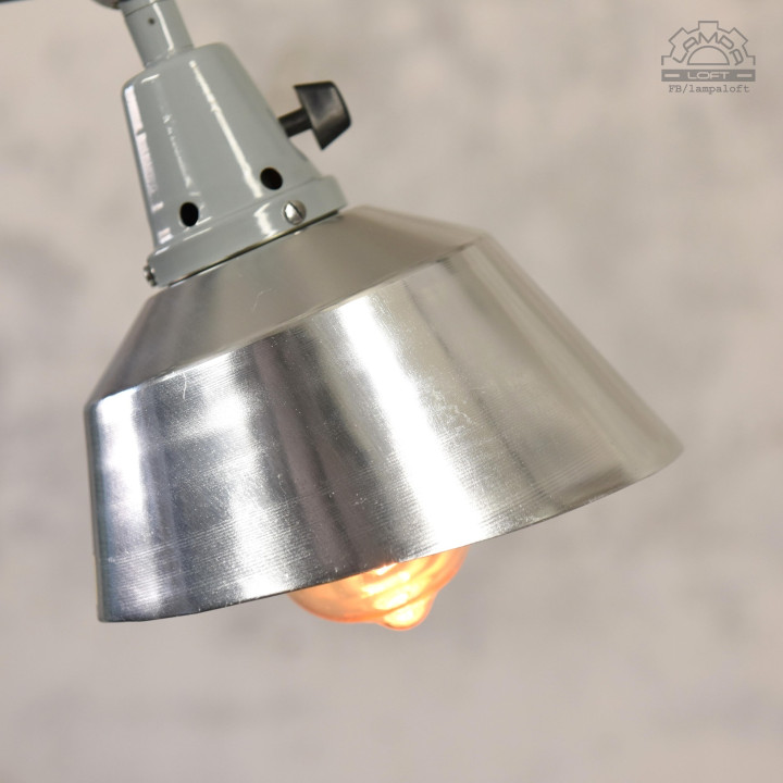 Lampa przegubowa MIDGARD z lat 60'