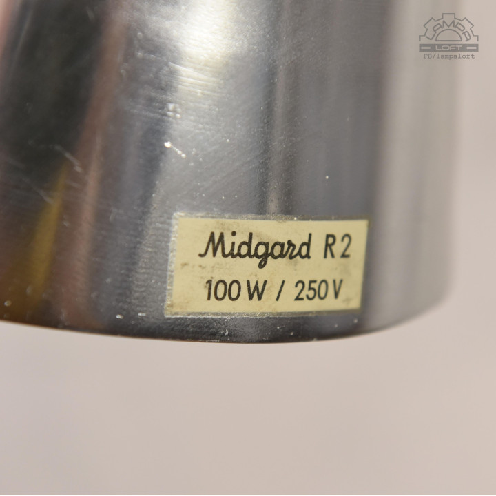 Lampa przegubowa MIDGARD z lat 60'