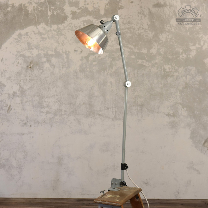 Lampa przegubowa MIDGARD z lat 60'