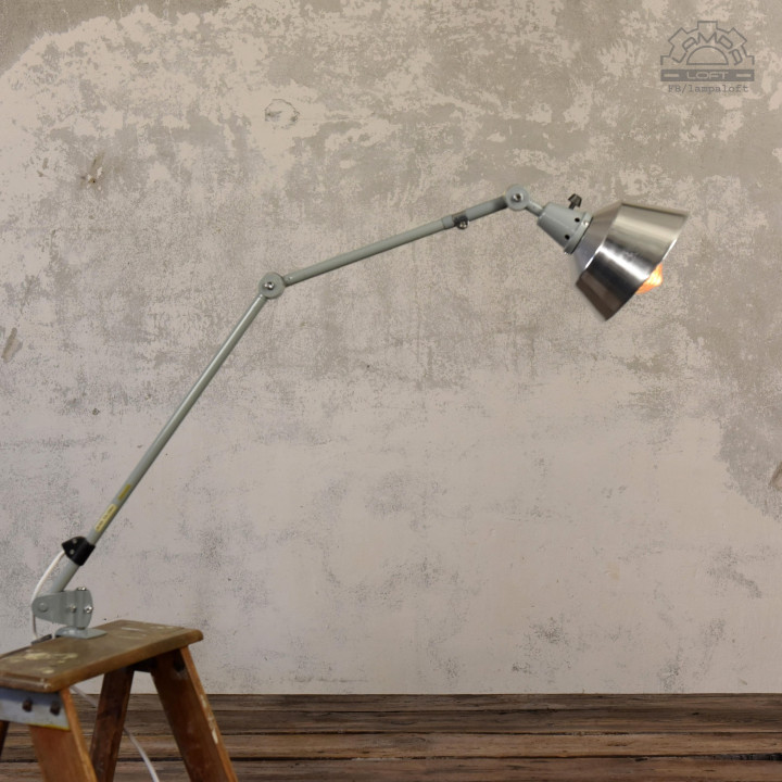 Lampa przegubowa MIDGARD z lat 60'