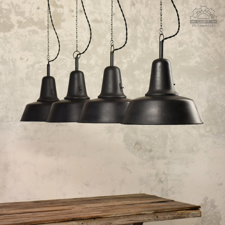 Lampy industrialne OŻb-2 z lat 50'