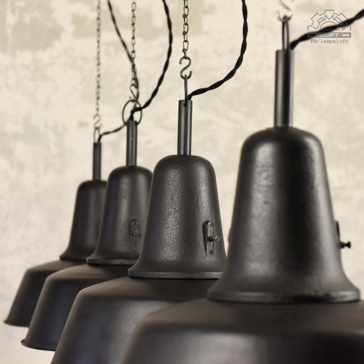 Lampy industrialne OŻb-2 z lat 50'