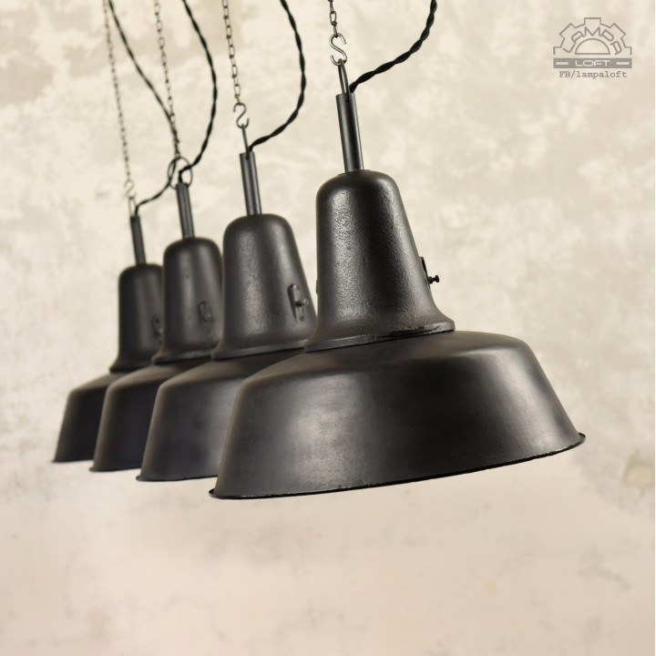 Lampy industrialne OŻb-2 z lat 50'