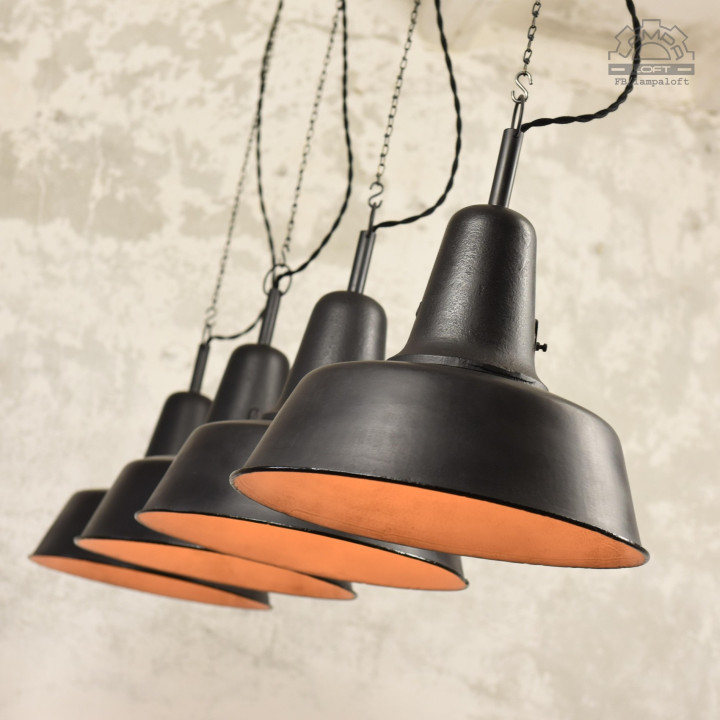 Lampy industrialne OŻb-2 z lat 50'