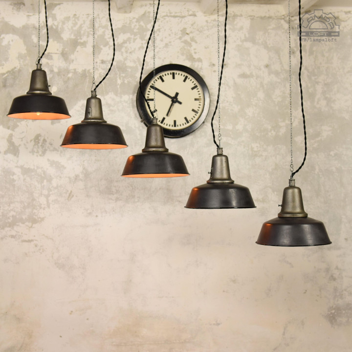 Lampy industrialne OŻb-1 z lat 50'