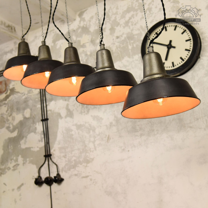Lampy industrialne OŻb-1 z lat 50'
