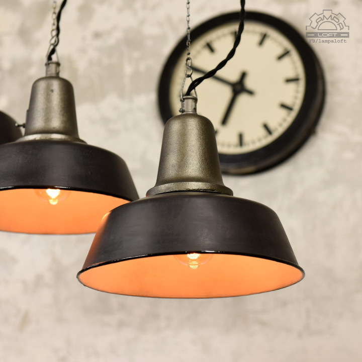 Lampy industrialne OŻb-1 z lat 50'