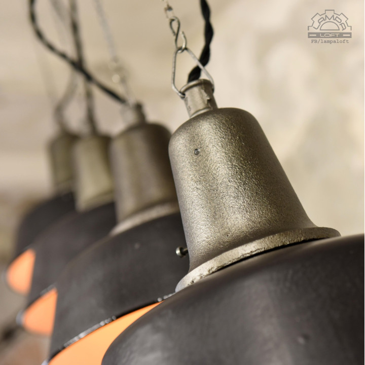 Lampy industrialne OŻb-1 z lat 50'