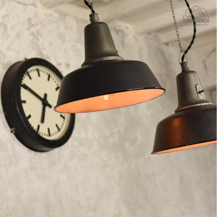 Lampy industrialne OŻb-1 z lat 50'