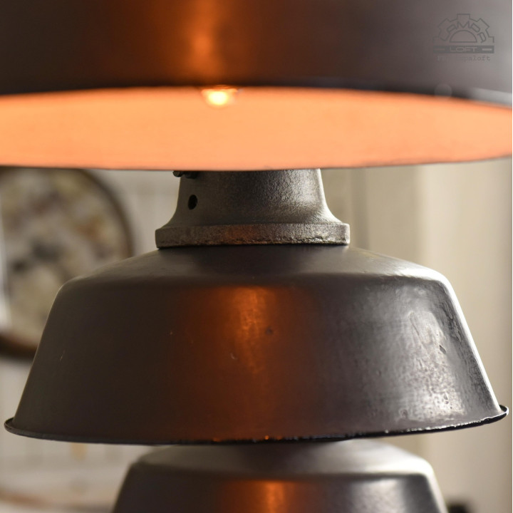 Lampy industrialne OŻb-1 z lat 50'