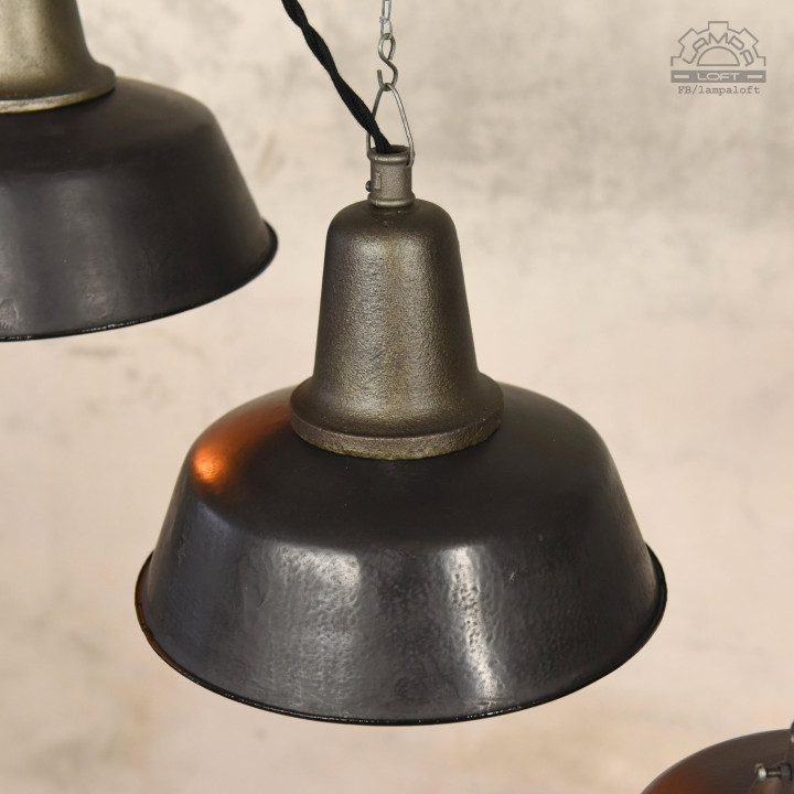 Lampy industrialne OŻb-1 z lat 50'