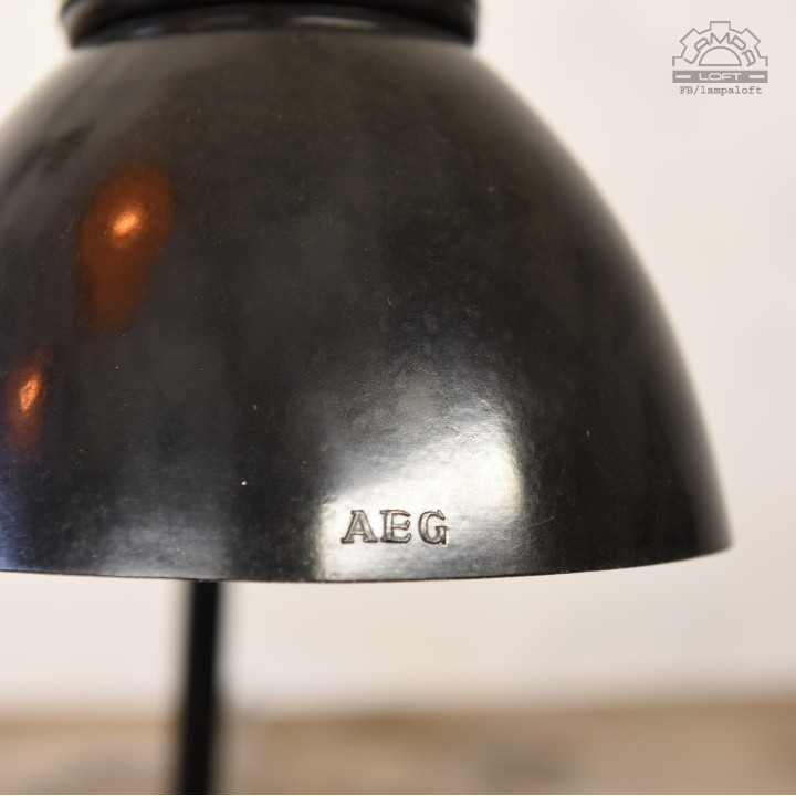 Lampa biurkowa z lat 30' AEG