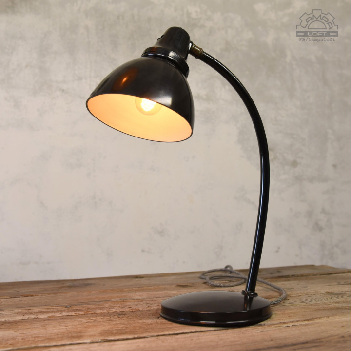 Lampa biurkowa z lat 30' AEG