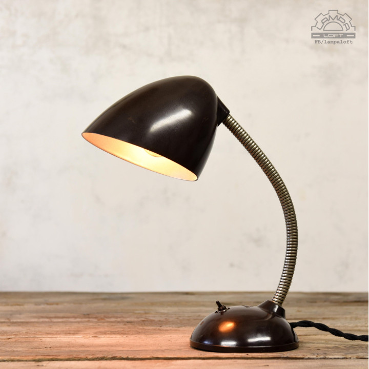 Lampa biurkowa Elektrosvit z lat 50'