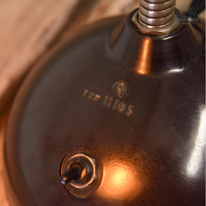 Lampa biurkowa Elektrosvit z lat 50'