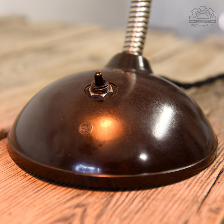 Lampa biurkowa Elektrosvit z lat 50'
