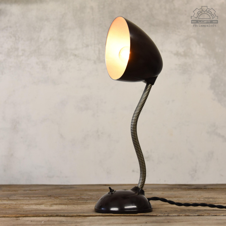 Lampa biurkowa Elektrosvit z lat 50'