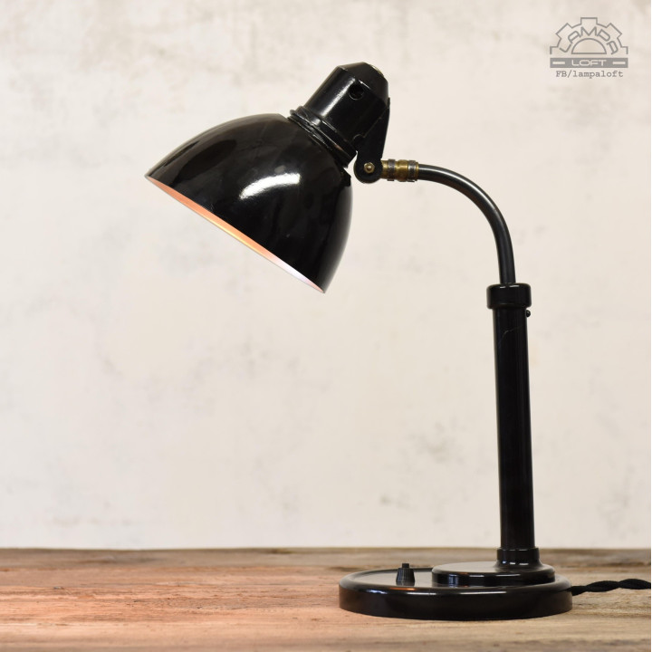 Lampa biurkowa z lat 30'