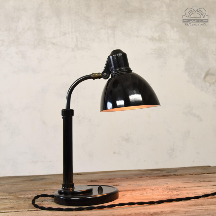 Lampa biurkowa z lat 30'