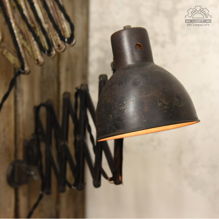 Lampy nożycowe z lat 50/70'