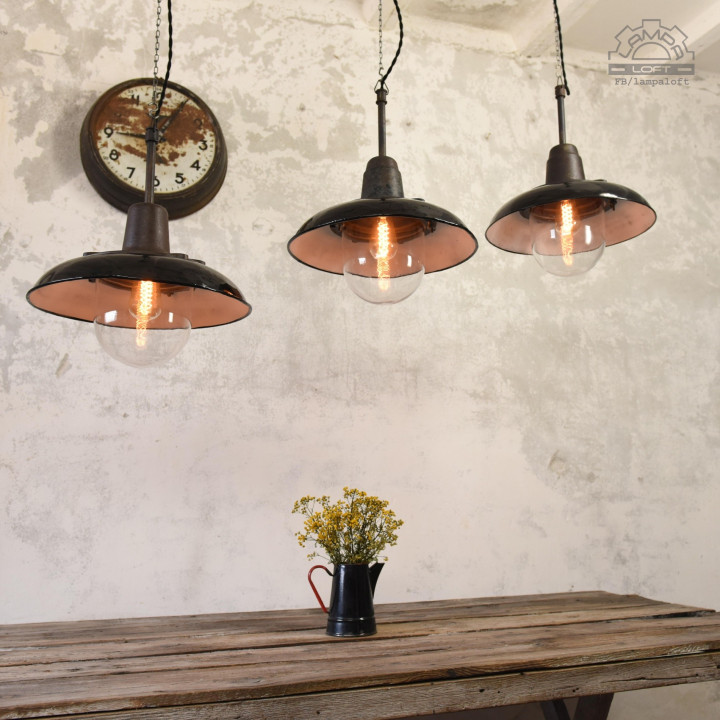 Lampy industrialne z lat 50'