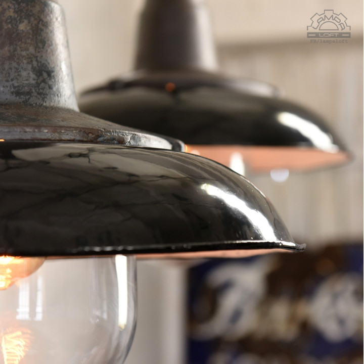 Lampy industrialne z lat 50'