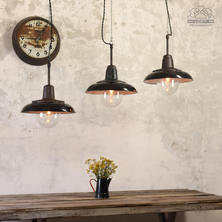 Lampy industrialne z lat 50'