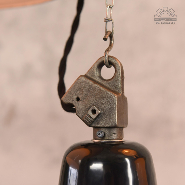 Lampy industrialne OBp-2 z lat 60'
