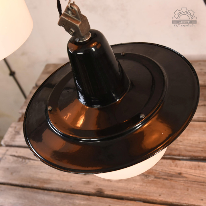 Lampy industrialne OBp-2 z lat 60'