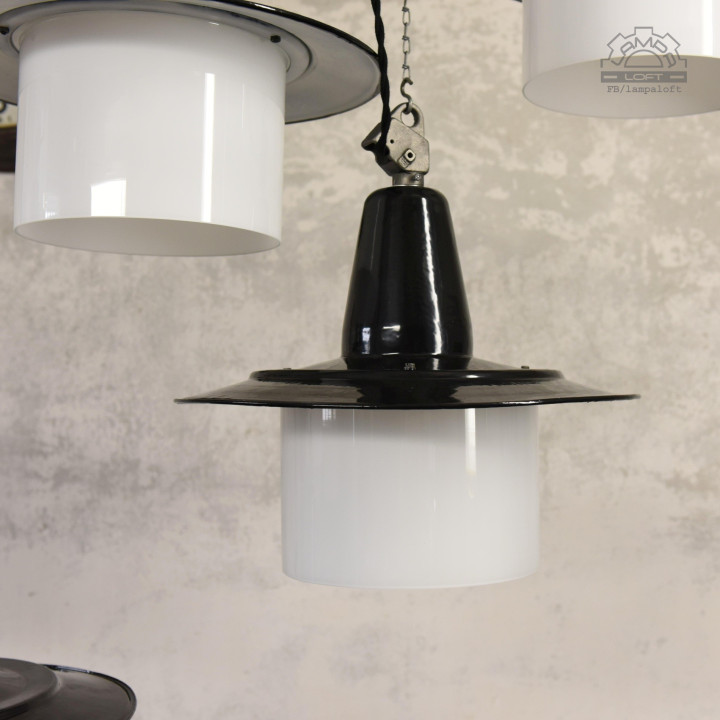 Lampy industrialne OBp-2 z lat 60'