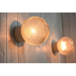 Kinkiet porcelanowy z lat 70'