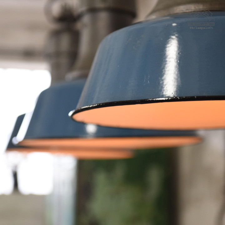 Lampy industrialne OŻb-3 z lat 50'