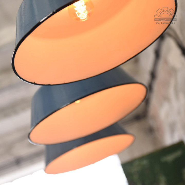 Lampy industrialne OŻb-3 z lat 50'