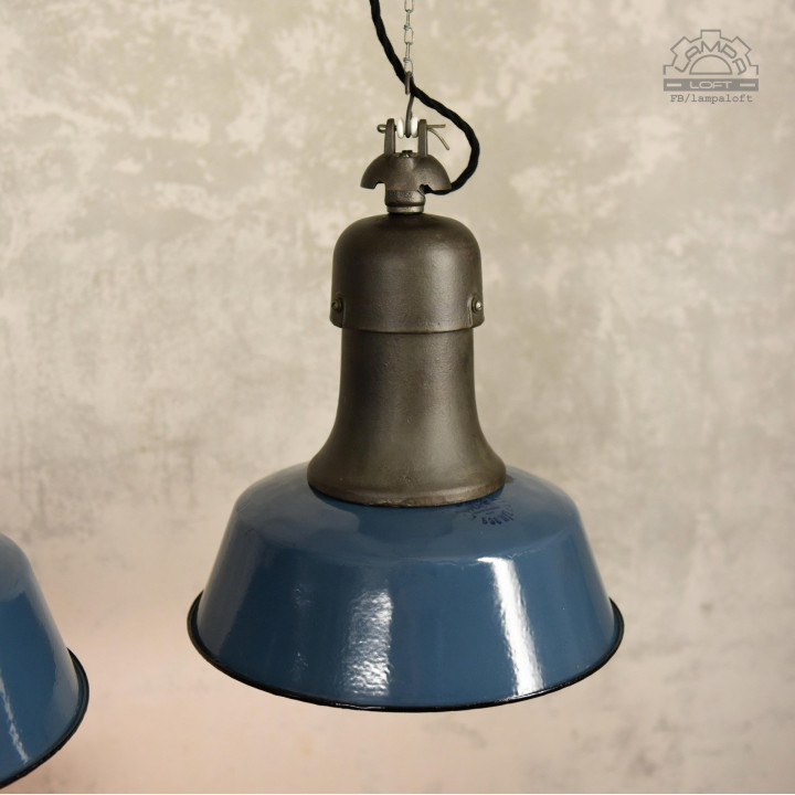 Lampy industrialne OŻb-3 z lat 50'