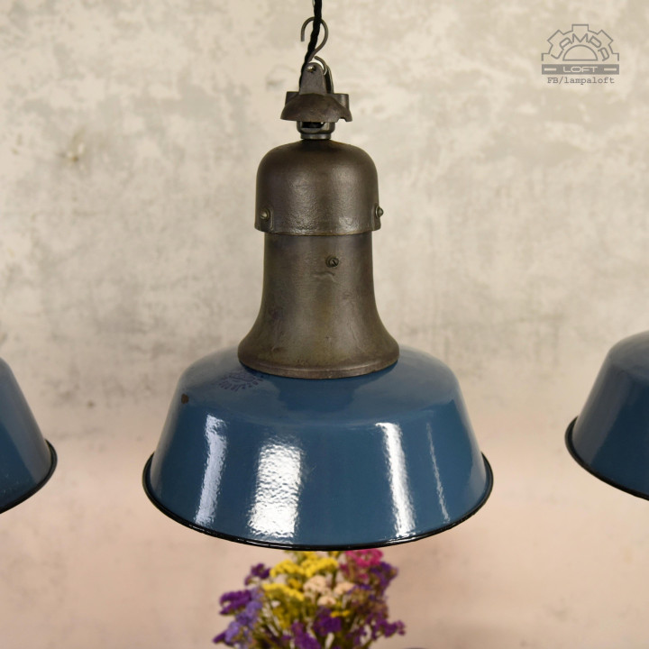 Lampy industrialne OŻb-3 z lat 50'