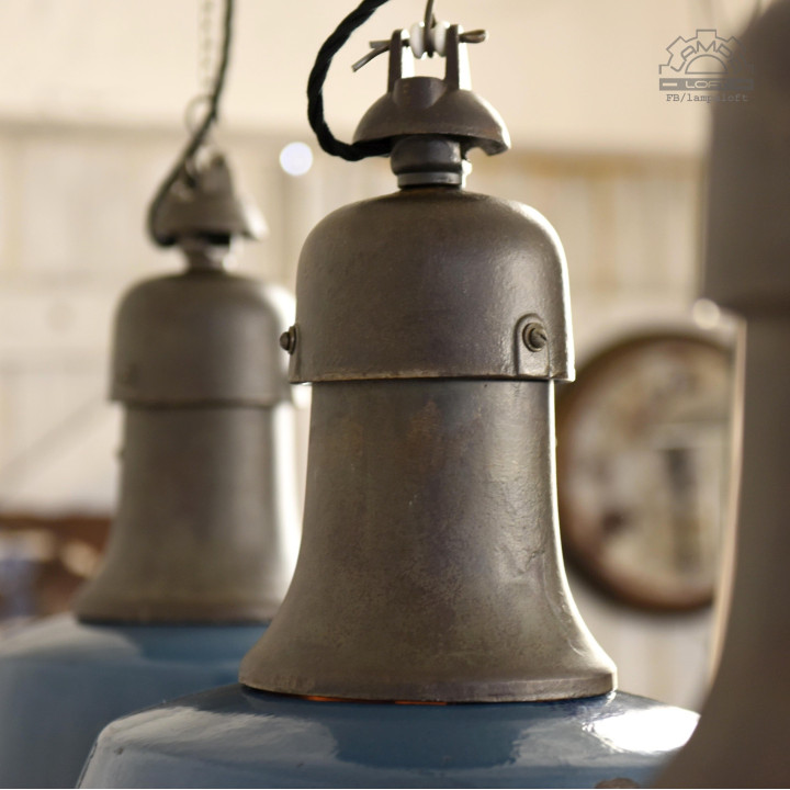Lampy industrialne OŻb-3 z lat 50'