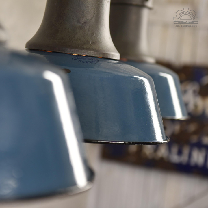 Lampy industrialne OŻb-3 z lat 50'