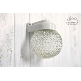 Kinkiet porcelanowy z lat 70'