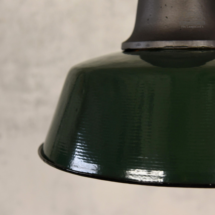 Lampa industrialna OŻb-2 z lat 50'