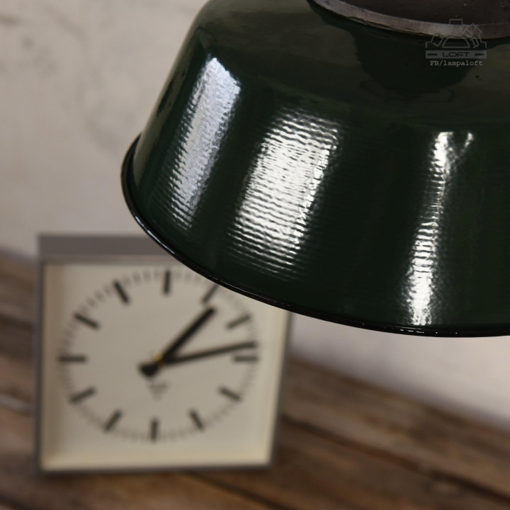 Lampa industrialna OŻb-2 z lat 50'