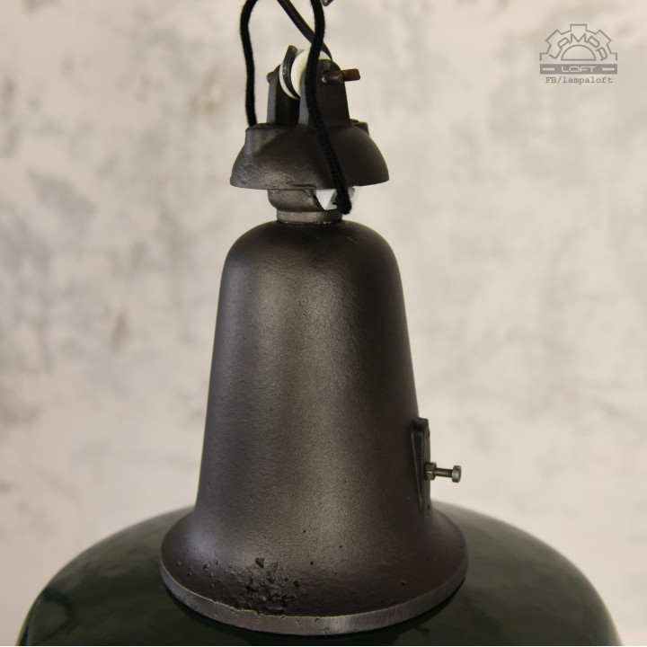 Lampa industrialna OŻb-2 z lat 50'