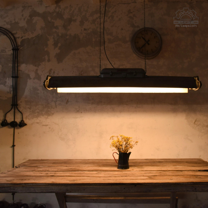 Lampa industrialna ZSO Polam Gdańsk