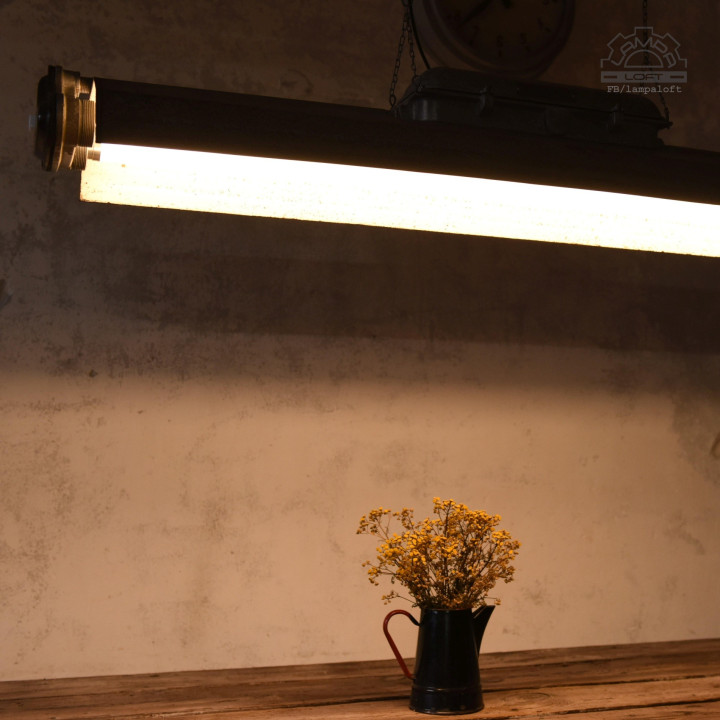 Lampa industrialna ZSO Polam Gdańsk