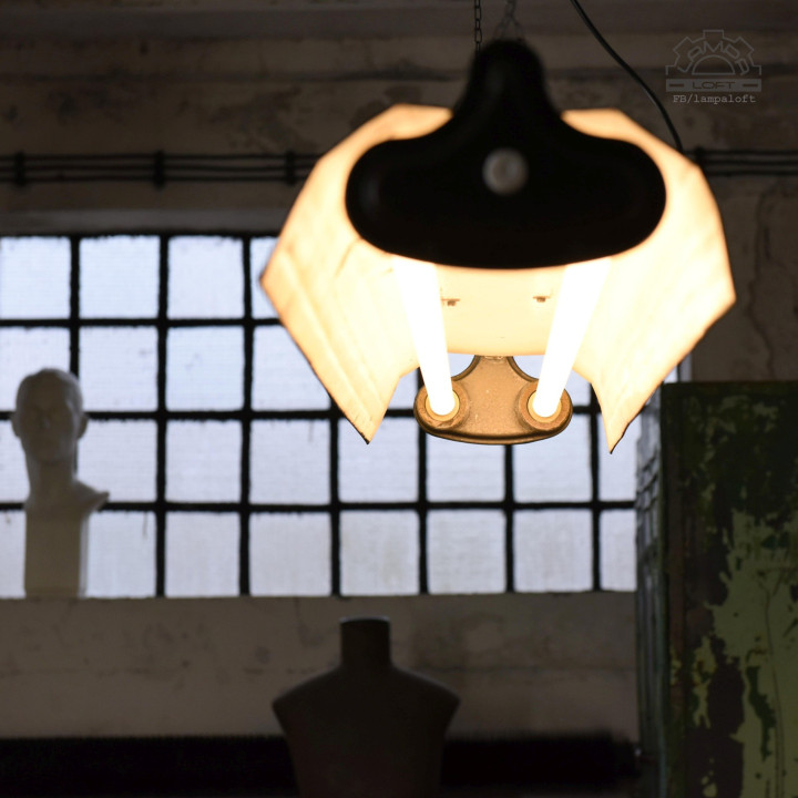 Lampa industrialna ZSO Polam Gdańsk