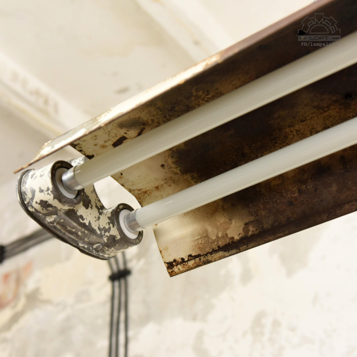 Lampa industrialna ZSO Polam Gdańsk