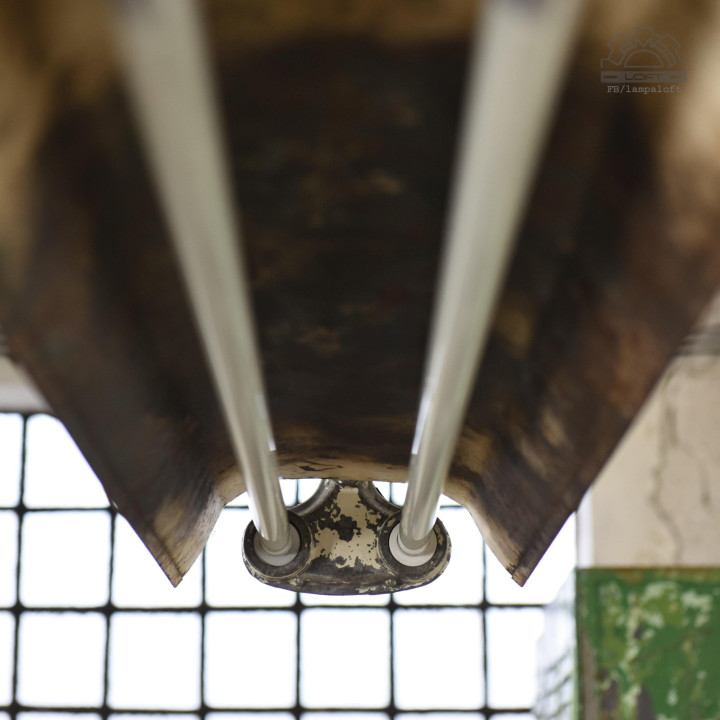 Lampa industrialna ZSO Polam Gdańsk