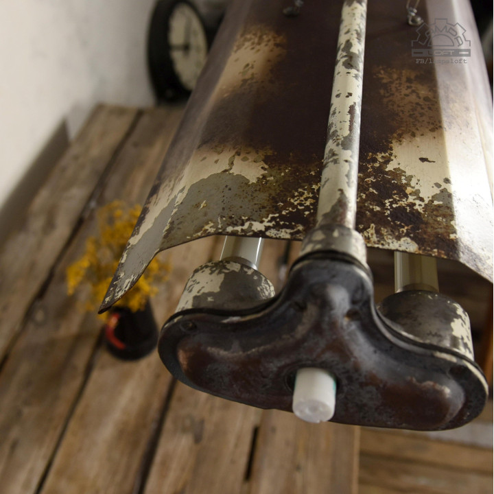 Lampa industrialna ZSO Polam Gdańsk