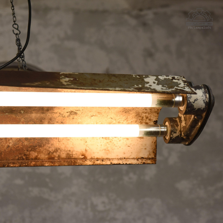 Lampa industrialna ZSO Polam Gdańsk